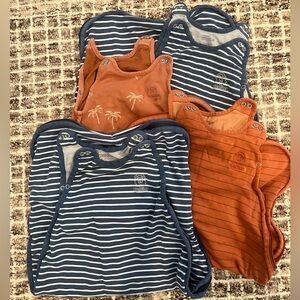 4 GUC Woolino sleep sacks